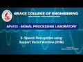 GRACE COE - AE-AP4112 Signal Processing Lab
