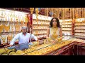 Lagu Dubai Gold Souk - 's Werelds grootste goudmarkt in Oud Dubai | 4K-rondleiding