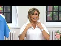 Studio Park x Amy Stran Short Sleeve Pullover Henley Shirt on QVC
