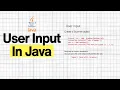 Getting User Input in Java Beginner s Guide