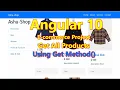 Angular 10 Project from scratch E-commerce project in angular10 Get Method in angular HttpClient