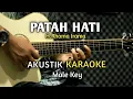Download Lagu PATAH HATI - Rhoma Irama Karaoke Akustik ( Nada Pria )