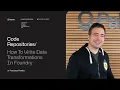 Code Repositories How to Write Data Transformations in Palantir Foundry