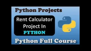Rent Calculator in Python Mini Python With Source Code