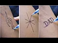 NEW LINE TATTOO SIMPLE DAD TATTOO AND AMAZING TRIBAL TEMPORARY TATTOO