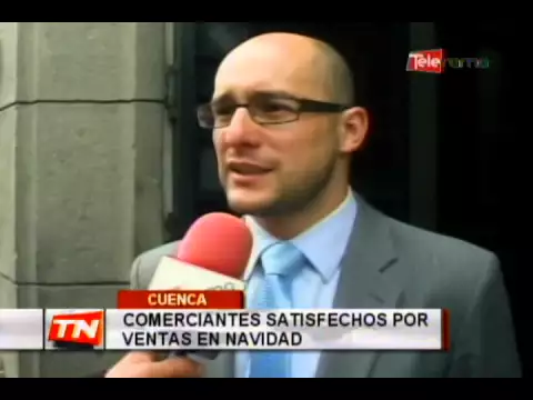 Comerciantes satisfechos por ventas en navidad