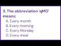 Sig Codes Pharmacy Questions GPAT DHA HAAD PTCB PTCE NCLEX NAPLEX PEBC Test Prep
