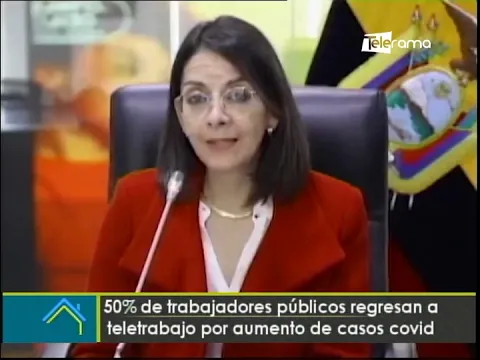 50% de trabajadores públicos regresan a teletrabajo por aumento de casos covid