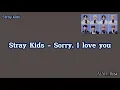 Lagu Stray Kids - 좋아해서 미안 (Sorry, I Love You) [Korean, Romanized Lyrics \u0026 English Translation]