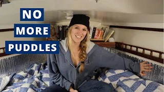 Fixing our Boat’s Moisture Problem  // Living on a Sailboat in Canada Ep. 11