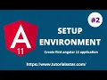 Setup development environment Angular 11