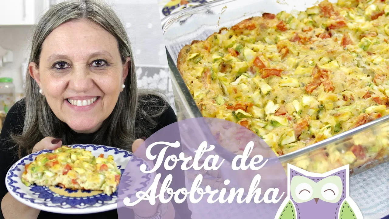 TORTA DE ABOBRINHA RECEITAS DA MÃE CORUJA #185