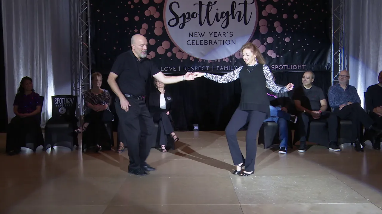 Spotlight New Years Masters Novice Jack & Jill Kevin Eschhofen & Rita Wohl