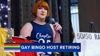After 3 decades and millions raised Gay Bingo host Carlotta Tendant prepares for final act