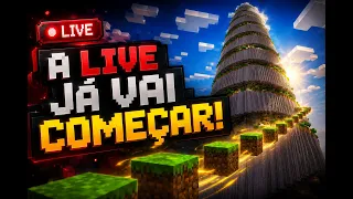🔴 VOU FAZER O MAIOR PARKOUR ESPIRAL 2.0 DE TODOS DO MINECRAFT #livecomyoutube