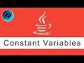 Constant Variables - Java Programming