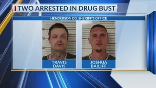 SHERIFF Meth found during 2 men s arrest in Henderson County