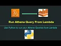 AWS Lambda How to run Athena query from Lambda AWS Athena