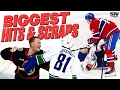 BIGGEST Hits and Scraps of the NHL Season So Far