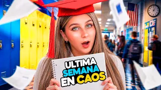 Mi última semana de HIGH SCHOOL terminó en CAOS 🇺🇸 