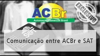 Comunicação entre ACBr e SAT