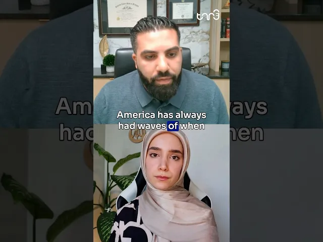 ⁣Amir Makled reflects on US history of political dissent & potential for progress through challenges