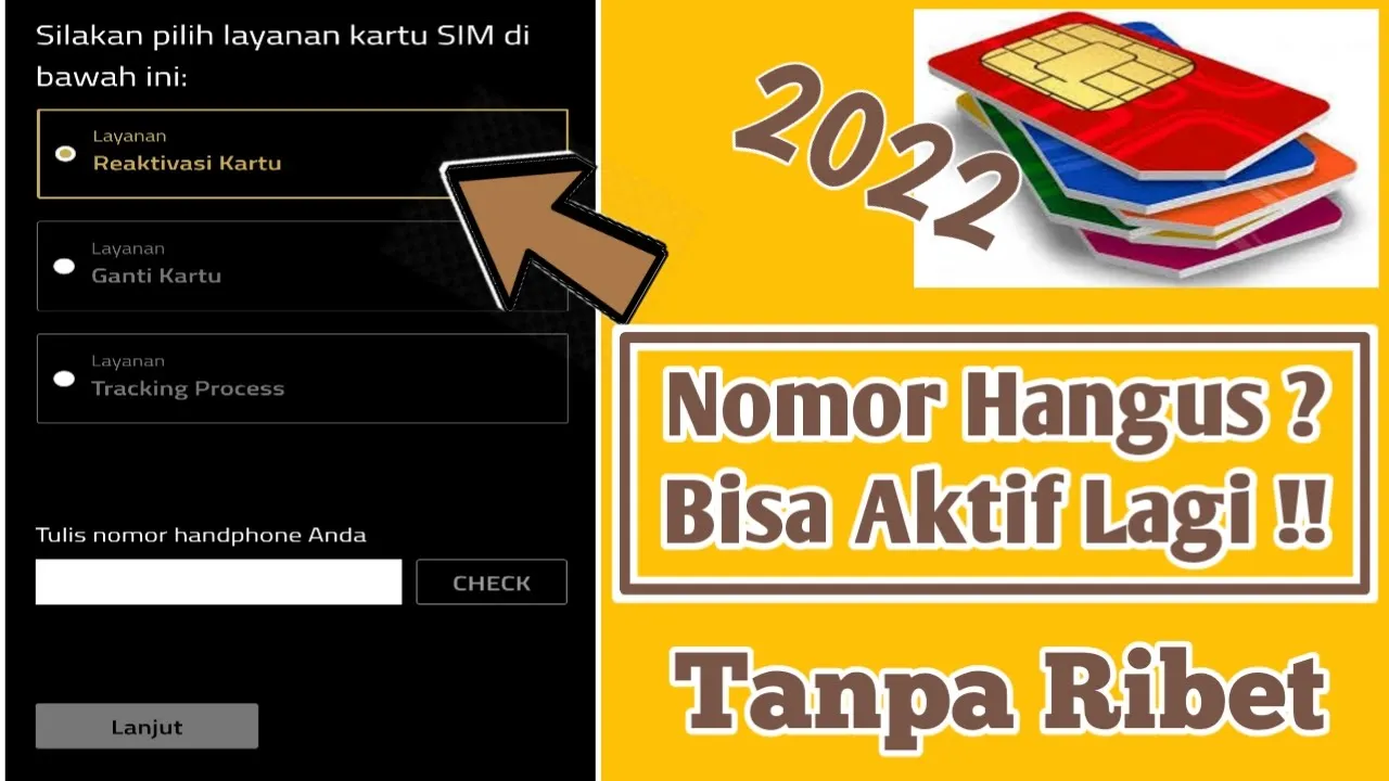 Gosok Dikit aja kartu sim RUSAK jadi AKTIF lagi