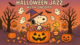 Halloween Jazz With Snoopy Cozy Halloween Vibe With Jazz Beats For Focus Calm 