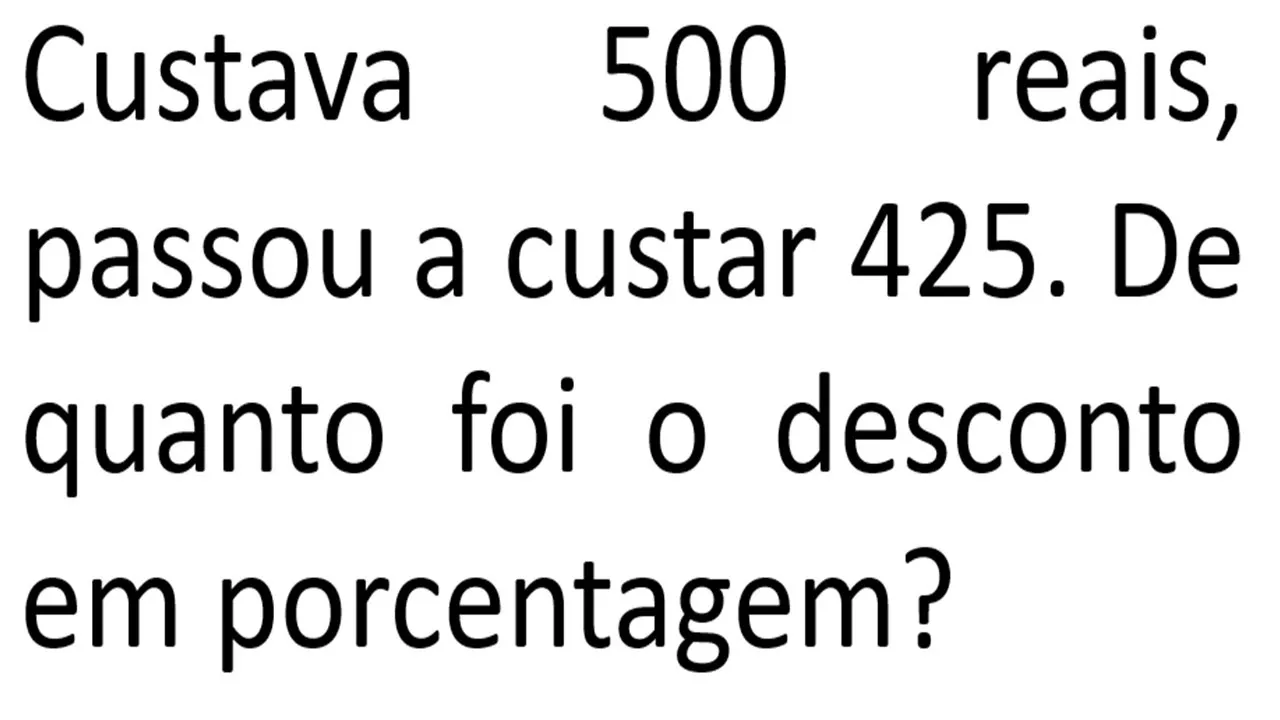 1 QUESTÃO DE MATEMÁTICA ESTILO CONCURSO RESOLVIDA PORCENTAGEM PROBLEMA 3