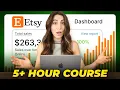 How to start selling on Etsy in 2026 COMPLETE Etsy Course For Beginners
