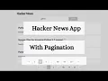 React JS Project Build a Hacker News App with Pagination