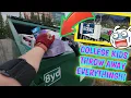 DUMPSTER DIVING College Student Housing Clean Outs are UNBELIEVABLE