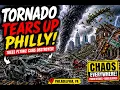 TORNADO RIPS Through Philadelphia Cars DESTROYED Trees UPROOTED City Left in CHAOS