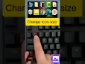Change icon size