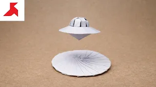 DIY 🛸 How to make a UFO from A4 paper