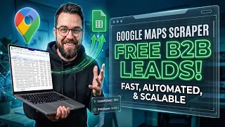How to Scrape Google Maps for Unlimited B2B Leads Automated Tutorial