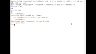 Python Tutorial 4 - Functions and Modules