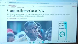 NFL Breaking news Shannon Sharpe is out at ESPN