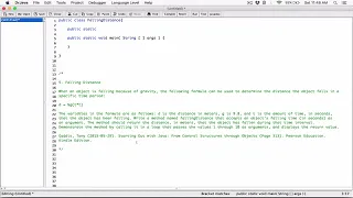 5 5 Falling Distance - Java