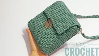 كروشيه شنطه كروس سهله للمبتدئين Crochet Bag Bolso De Crochet Вязаная сумка Tığ Işi çanta Bolsa 
