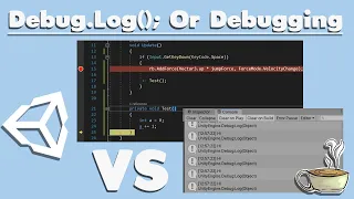 Get Started With Unity - Debug Log Or Debugging