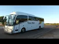 Trans North s Scaina K360IB Irizar i6 Unit 6 Arriving at Karumba July 2023