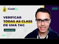 Verificar todas as CLASS de uma tag com JS ilustraCode