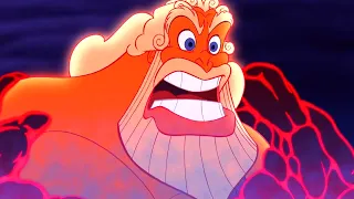 Hercules 1997 Hades Attacks Olympus But Hercules Stops Him UHD 