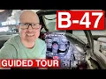 Lagu Boeing B-47 Stratojet guided tour.
