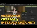 Character Creator 3 Using LODs and Merge Materials in Unity