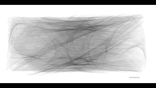 RANDOM WALKER 2 Processing generative art Creative coding example
