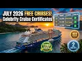 Celebrity Blue Chip July 2026 Offers 800-Point Alaska Edge Class Full Spreadsheet