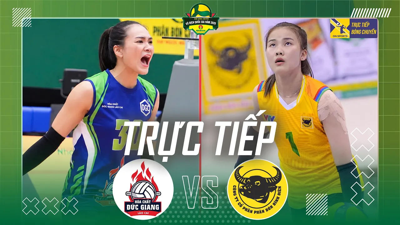 🔴TRỰC TIẾP: HCĐG LÀO CAI vs VTV BÌNH ĐIỀN LONG AN | Giải VĐQG các CLB 2026 Cúp Phân Bón Cà Mau