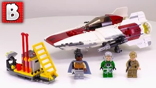 LEGO Star Wars 2017 A-Wing Starfighter 75175! Live Build & Review | BrickVault LIVE